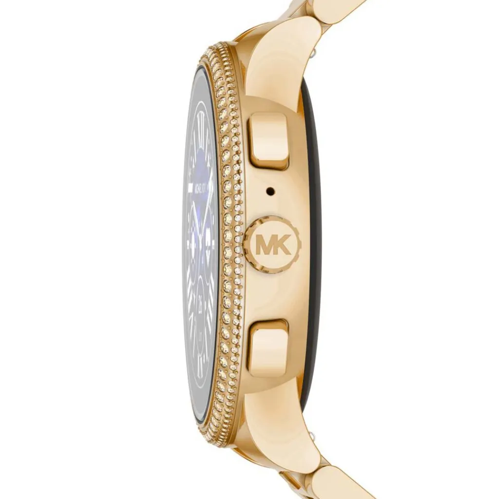 MICHAEL KORS Montre Connectée Gen 6 Camille cadran argent fond personnalisable bracelet acier argenté Hot