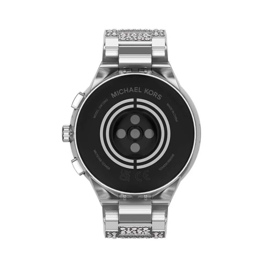 MICHAEL KORS Montre Connectée Gen 6 Camille cadran doré rose fond personnalisable bracelet acier doré rose Best