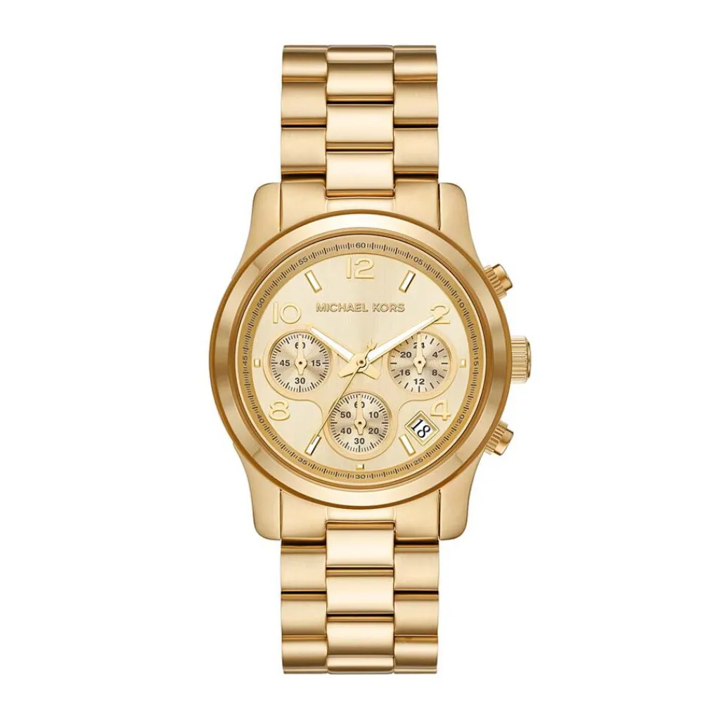 MICHAEL KORS Montre Fossil Runway Doré Sale