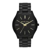 MICHAEL KORS Montre Slim Runway Noir Clearance