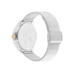 MONTIGNAC Montre Round Argenté cadran argenté fond argenté bracelet acier argenté Discount