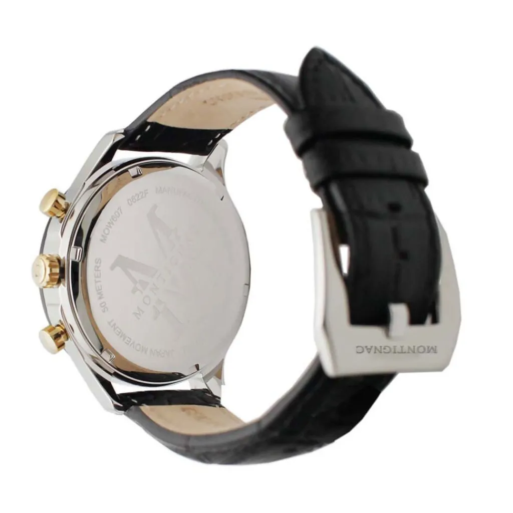 MONTIGNAC Montre Round Chrono Vert Best