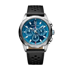 MONTIGNAC Montre Round Multifonction Bleu Online