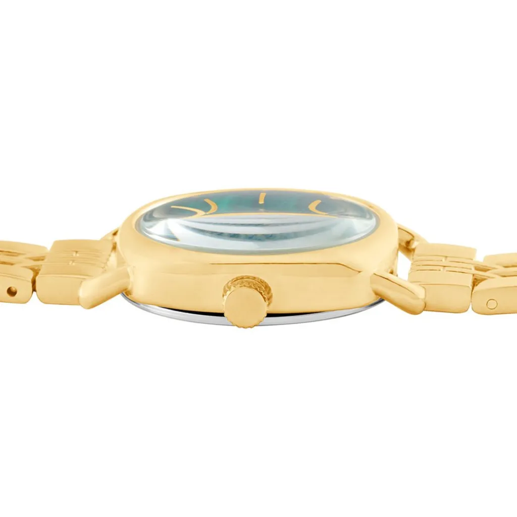 O WATCH Montre Geometric Vert