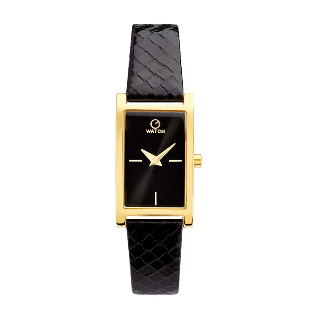 O WATCH Montre Oblong Noir Online