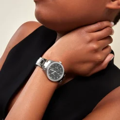 O WATCH Montre Shiny Noir Sale