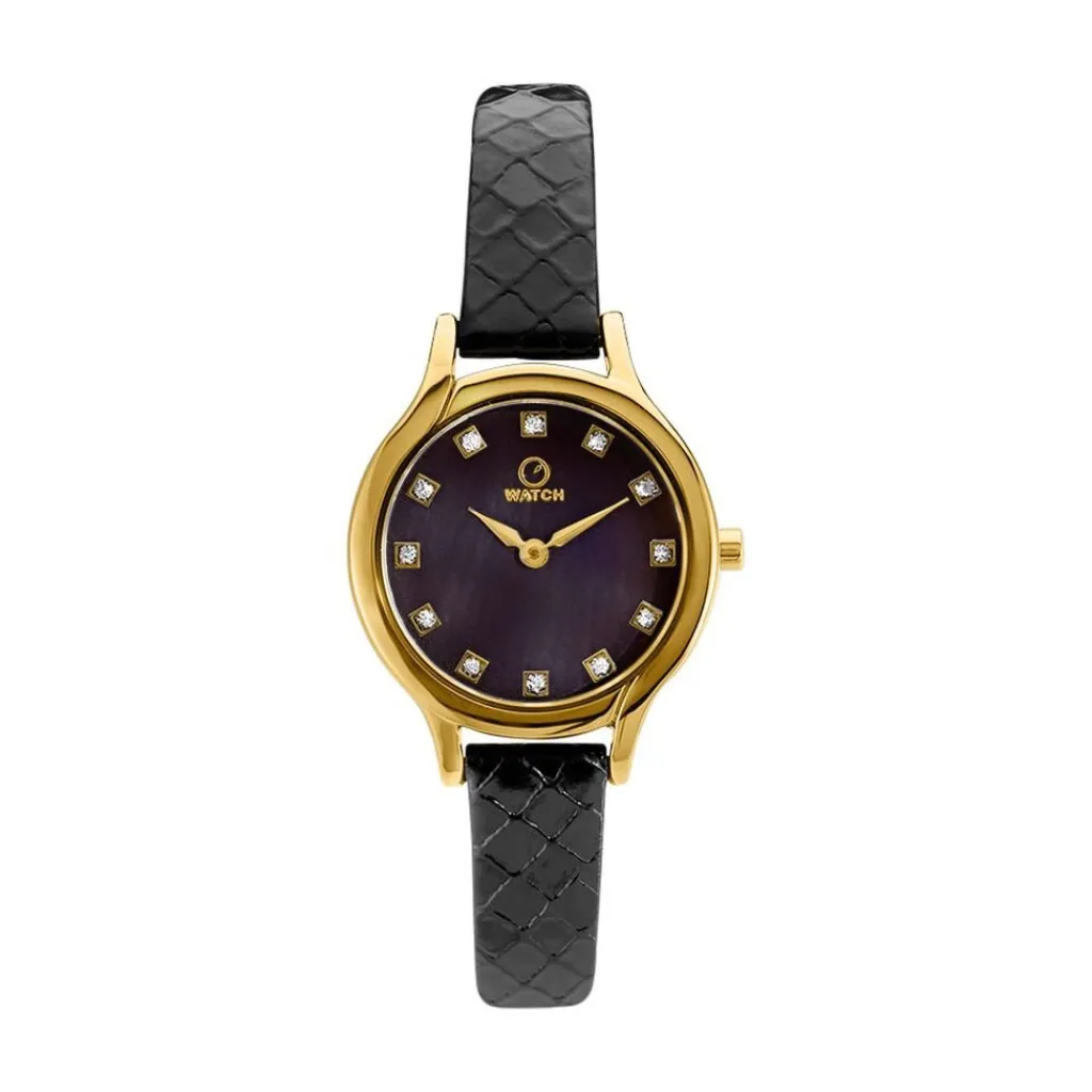 O WATCH Montre Tiny Noir Outlet