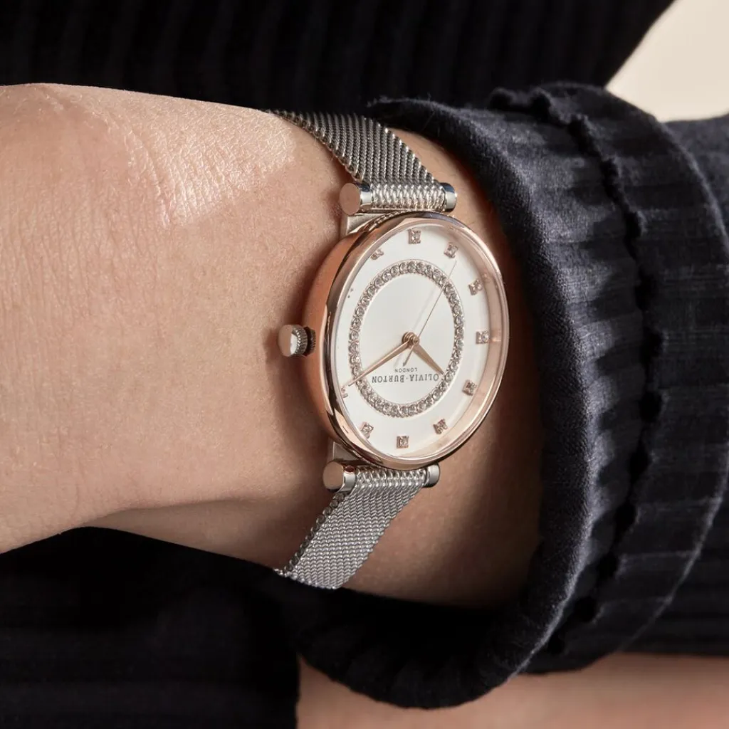 OLIVIA BURTON Montre Belgrave Argenté Best
