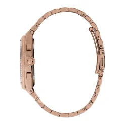 OLIVIA BURTON Montre Hexa Multifonction Rose cadran rose fond rose bracelet acier rose Clearance