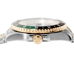 PHILIPP PLEIN Montre Gmt-i Challenger Vert cadran bicolore fond vert bracelet acier bicolore Best