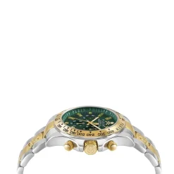 PHILIPP PLEIN Montre Nobile Vert cadran bicolore fond vert bracelet acier bicolore Online