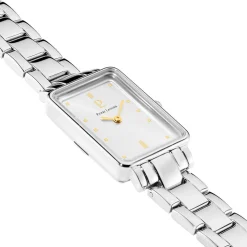 PIERRE LANNIER Montre Ariane Argenté cadran argenté fond argenté bracelet acier argenté New