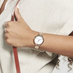 PIERRE LANNIER Montre Aura Acier Doré Rose Outlet