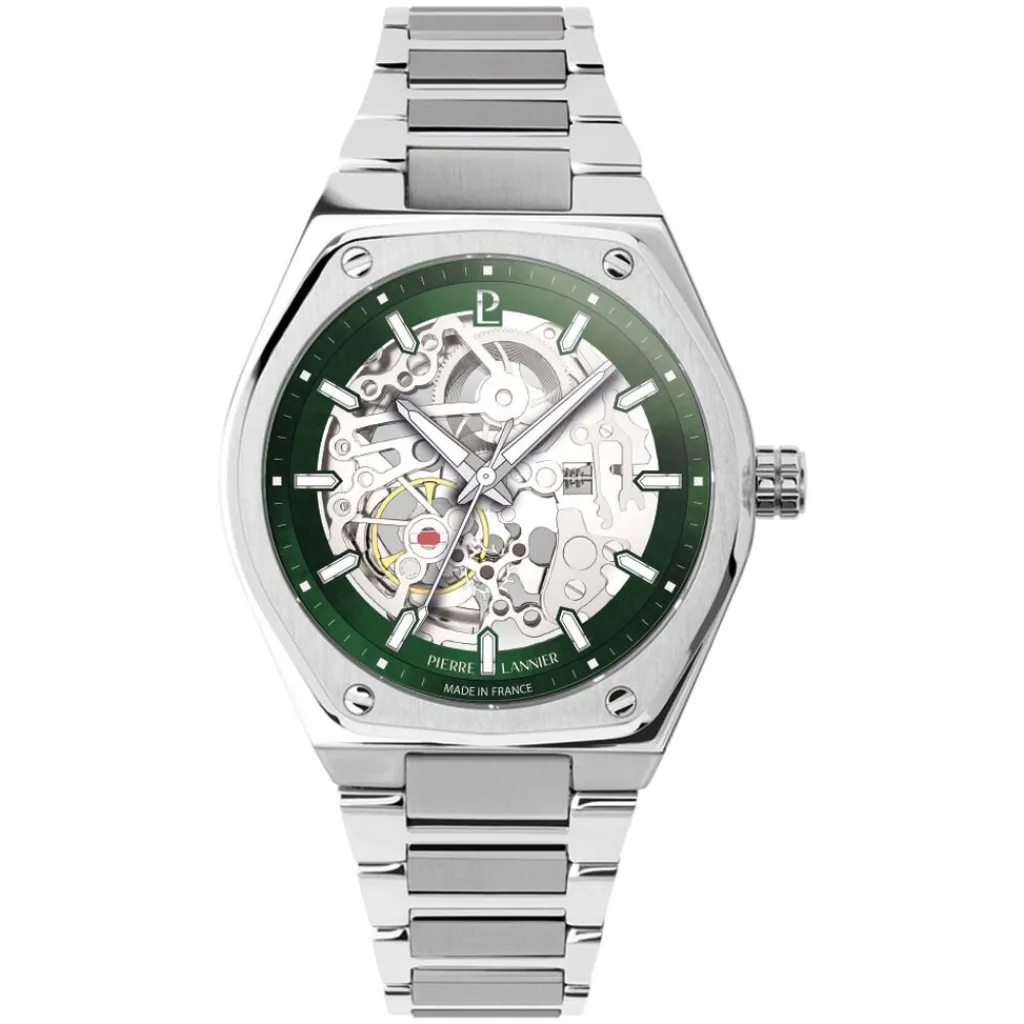 PIERRE LANNIER Montre Automatic Vert Discount