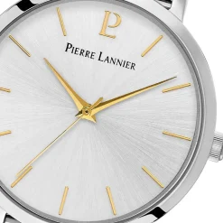 PIERRE LANNIER Montre Chouquette Argenté cadran argenté fond argenté bracelet acier argenté Sale