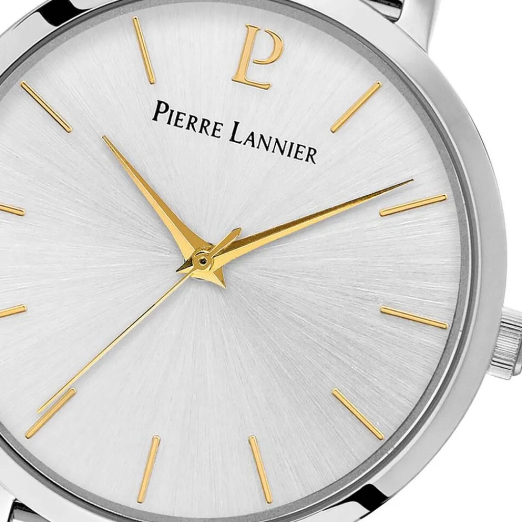 PIERRE LANNIER Montre Chouquette Argenté cadran argenté fond argenté bracelet acier argenté Sale