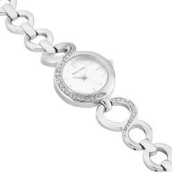 PIERRE LANNIER Montre Elegance Seduction Argent cadran argenté fond argenté bracelet alliage argenté Clearance