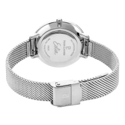PIERRE LANNIER Montre Eolia Argenté cadran argenté fond argenté bracelet acier argenté Online