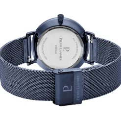 PIERRE LANNIER Montre Inti Bleu cadran bleu fond bleu bracelet acier bleu Discount