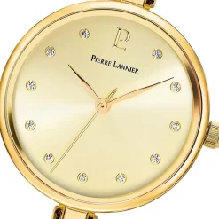 PIERRE LANNIER Montre Leia Doré cadran doré fond doré bracelet acier doré Online
