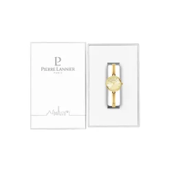 PIERRE LANNIER Montre Leia Doré cadran doré fond doré bracelet acier doré Online