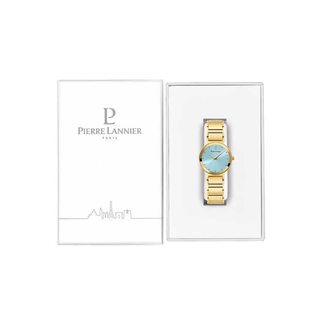 PIERRE LANNIER Montre Ligne Pure Bleu Clearance