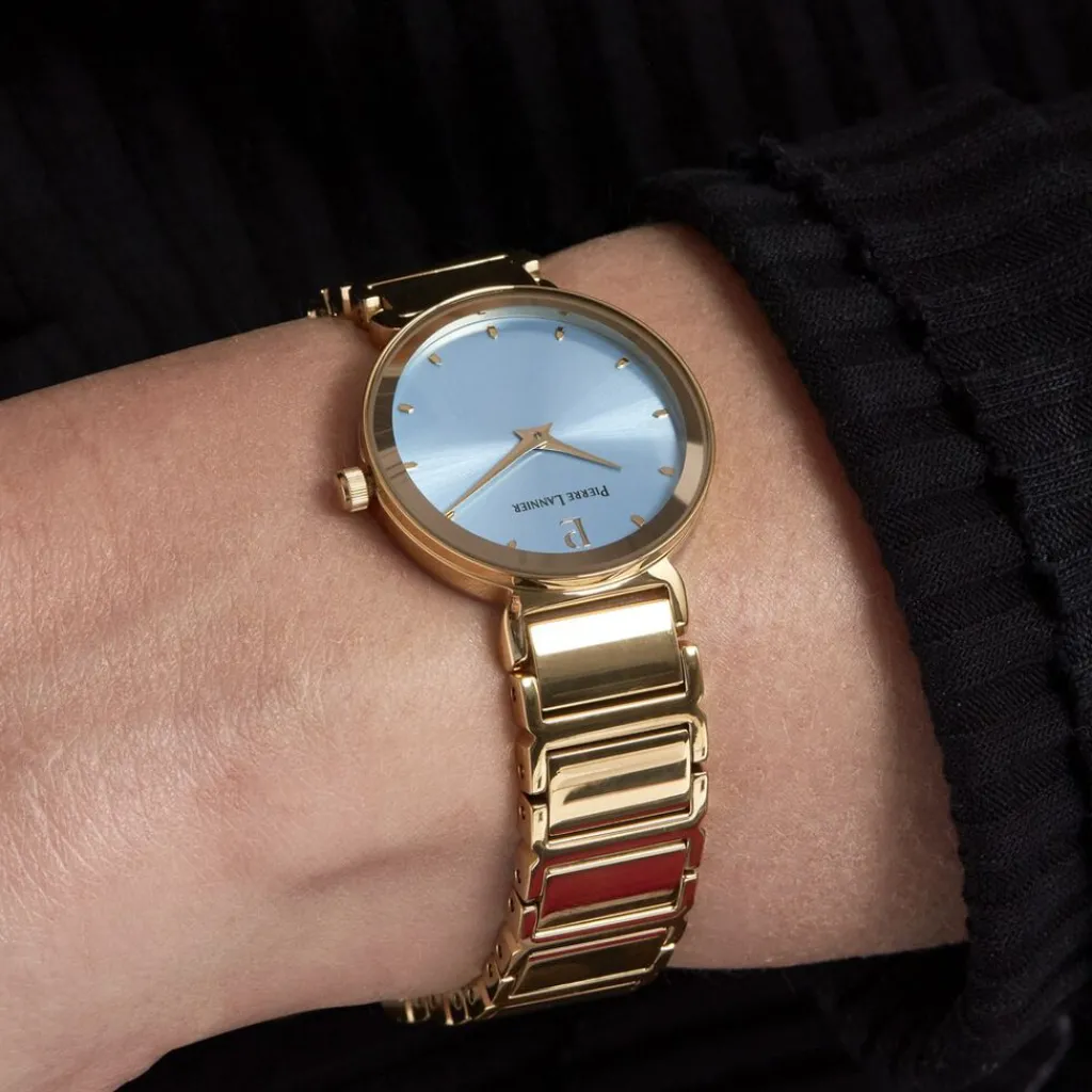 PIERRE LANNIER Montre Ligne Pure Bleu Clearance