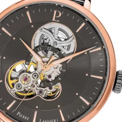 PIERRE LANNIER Montre Melodie Gris cadran gris fond gris bracelet acier gris Online