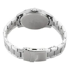 PIERRE LANNIER Montre Metropolitain Vert cadran argenté fond vert bracelet acier argenté