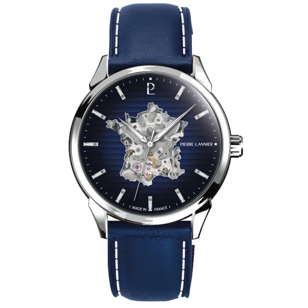 PIERRE LANNIER Montre Monarck Bleu Clearance
