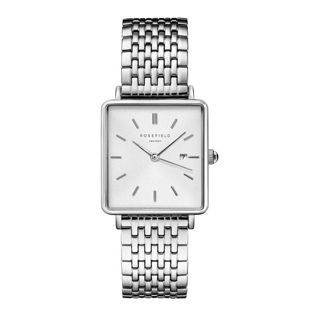 ROSEFIELD Montre Boxy Blanc Online