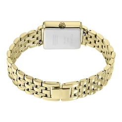 ROSEFIELD Montre Boxy Xs Champagne cadran doré fond champagne bracelet acier doré Discount