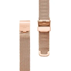 ROSEFIELD Montre Octagon Xs Blanc cadran rose fond blanc bracelet acier argenté Online