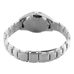 SEIKO Montre Classique Rose cadran argenté fond rose bracelet acier argenté Online