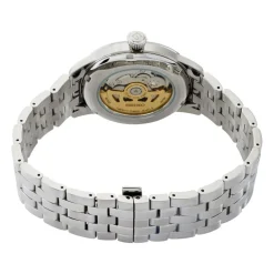 SEIKO Montre Presage Cocktail Ivoire cadran argenté fond ivoire bracelet acier gris Outlet