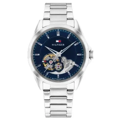 TOMMY HILFIGER Montre Baker Automatic Bleu Discount
