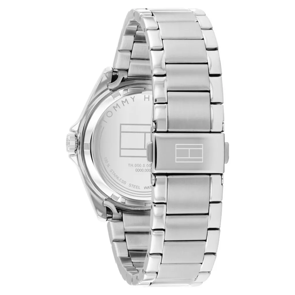 TOMMY HILFIGER Montre Baker Automatic Bleu Discount