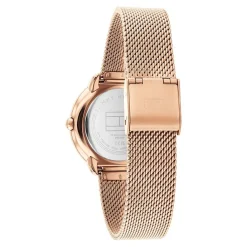 TOMMY HILFIGER Montre Demi Rose cadran rose fond rose bracelet acier rose Best