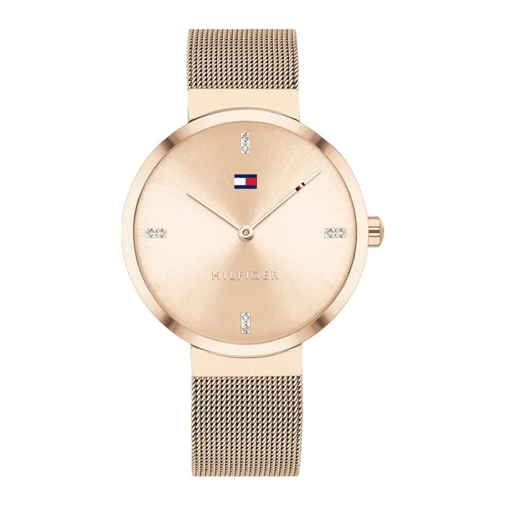 TOMMY HILFIGER Montre Liberty Doré Rose Sale