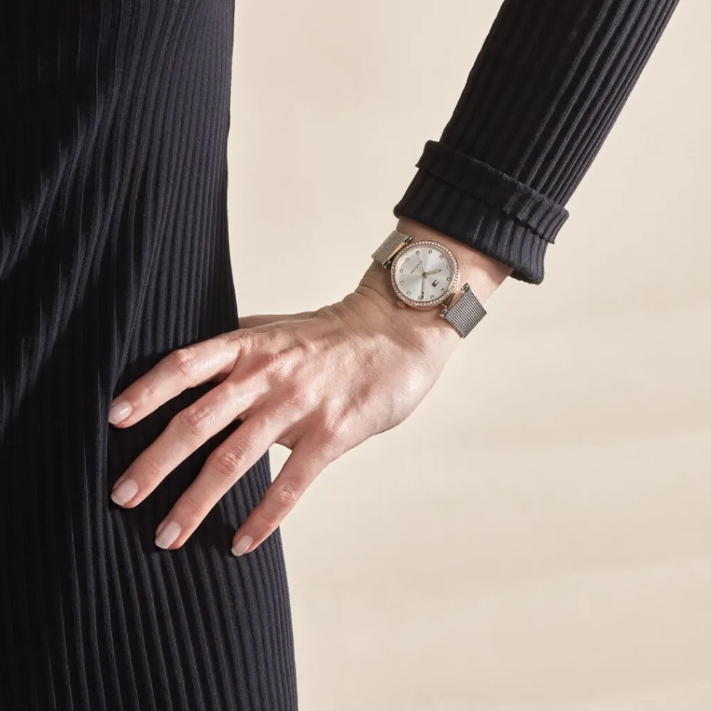 TOMMY HILFIGER Montre Lynn Argenté Hot