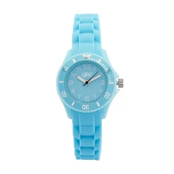 UPP Montre Aria Bleu cadran bleu fond bleu bracelet silicone bleu Hot