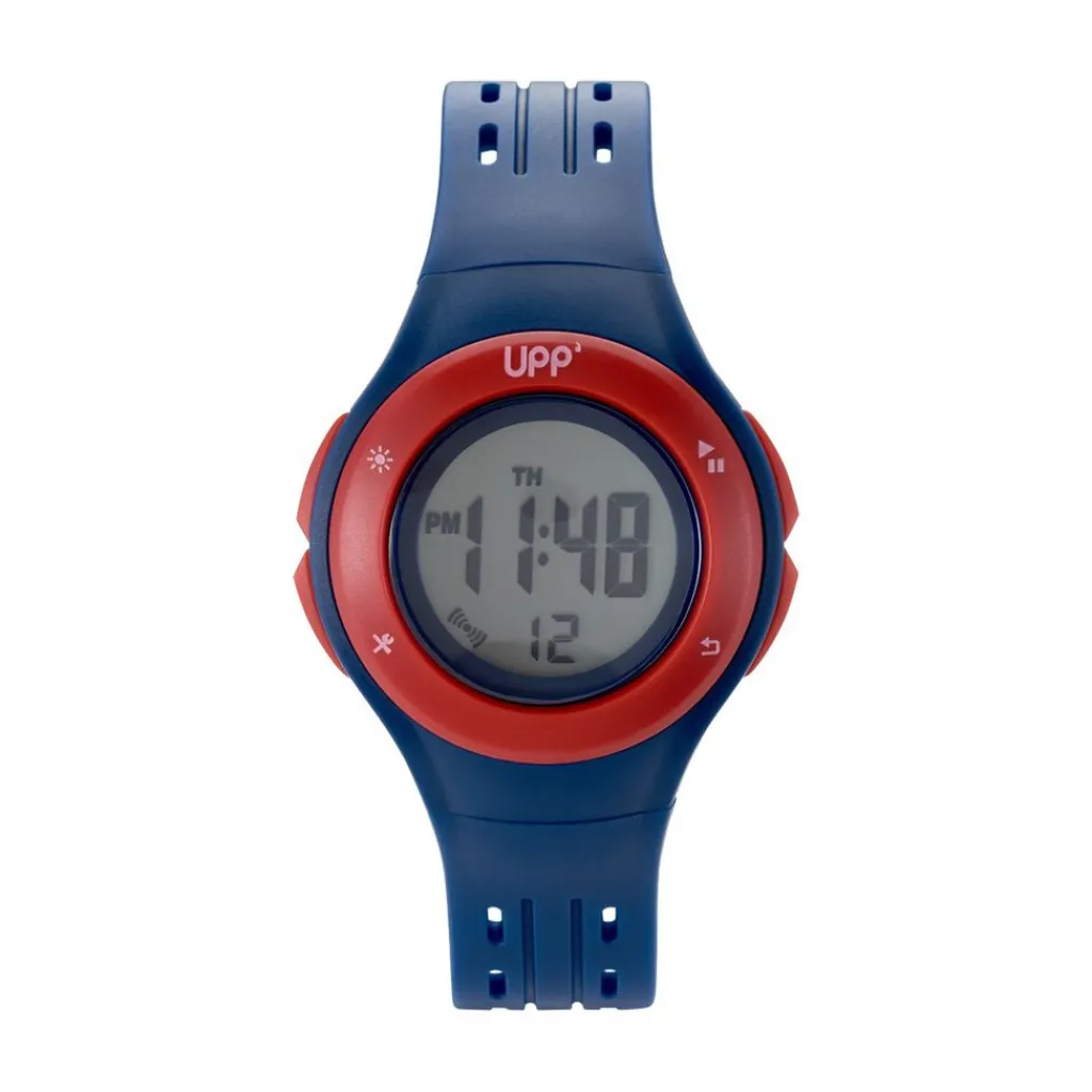 UPP Montre Cosmic cadran bleu bracelet synthétique bleu New