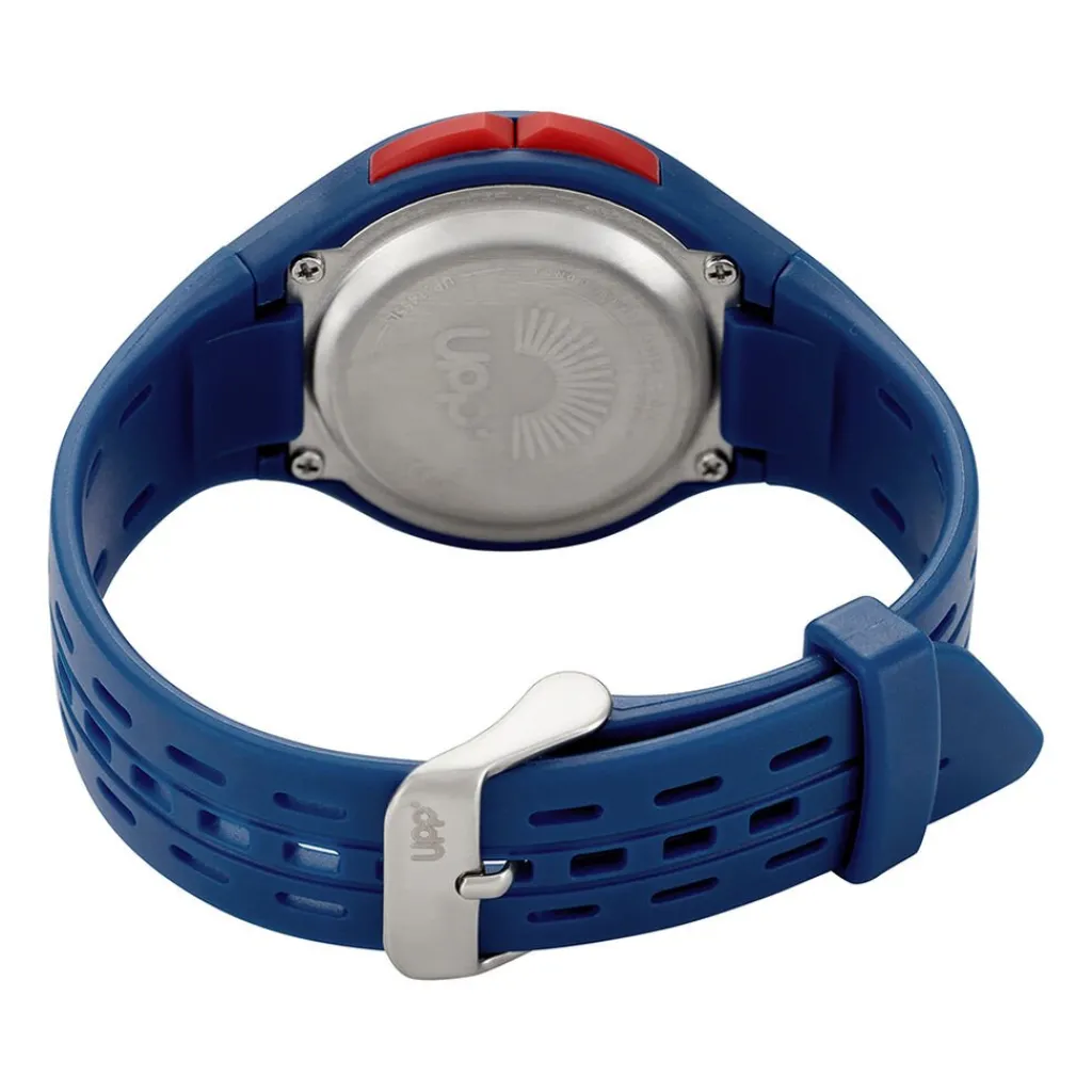 UPP Montre Cosmic cadran bleu bracelet synthétique bleu New
