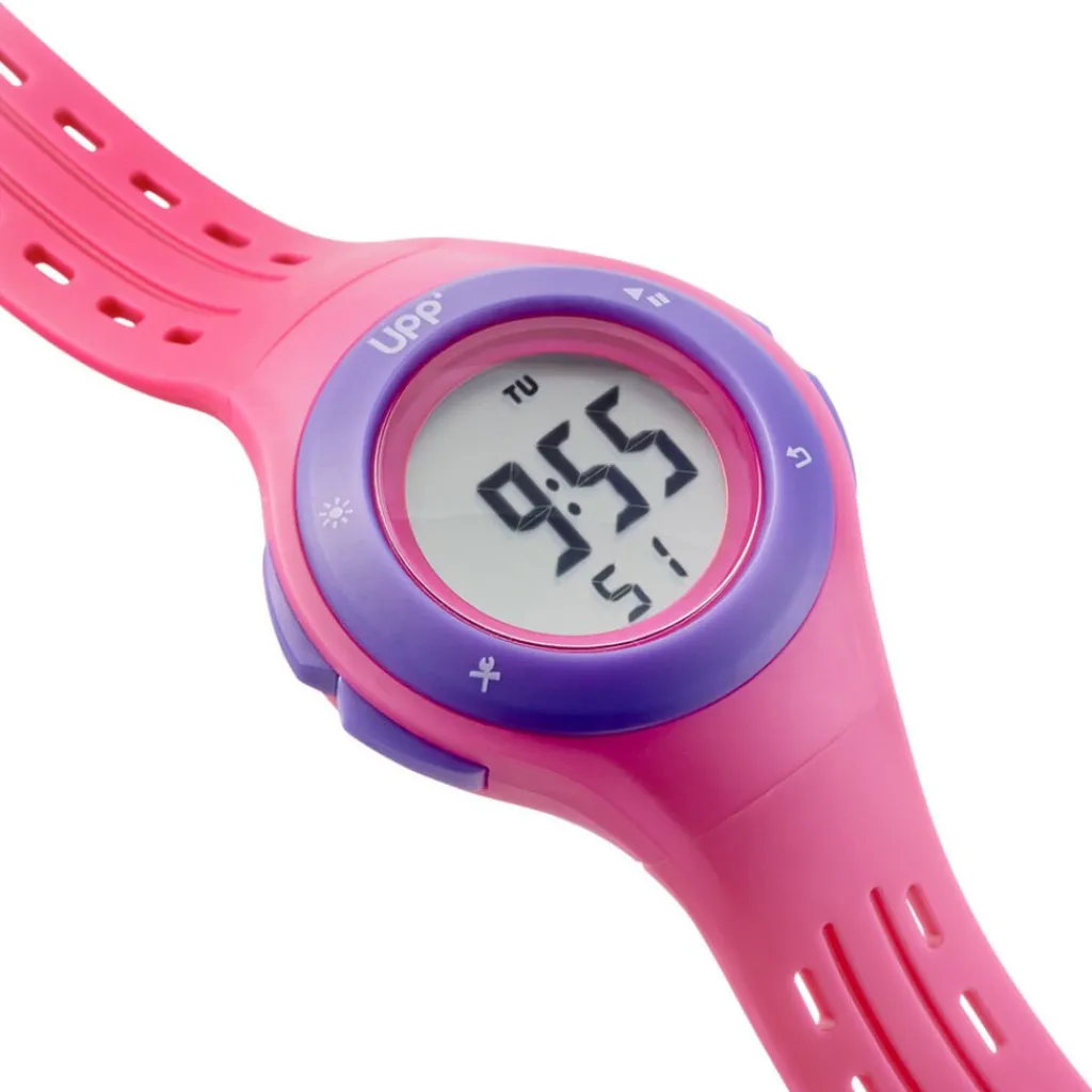 UPP Montre Cosmic cadran rose bracelet synthétique rose New