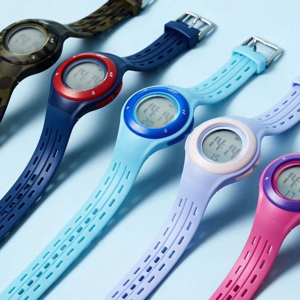 UPP Montre Cosmic cadran rose bracelet synthétique rose New