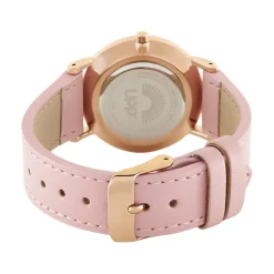 UPP Montre Solene Doré Rose cadran doré rose fond doré rose bracelet synthétique rose Outlet