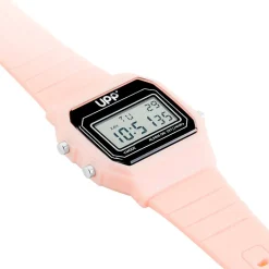 UPP Montre Square cadran rose bracelet silicone rose Sale