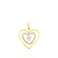 Histoire d'Or Pendentif Ademe Or Jaune Oxyde De Zirconium Best