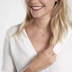 Histoire d'Or Pendentif Ademe Or Jaune Oxyde De Zirconium Best