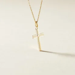 Histoire d'Or Pendentif Alyssa Croix Or Jaune